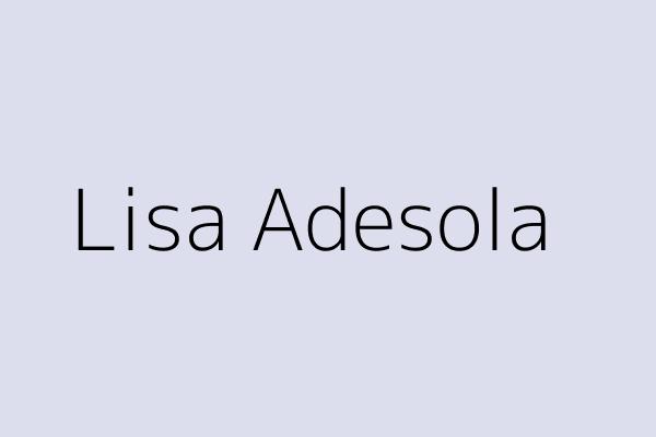 Lisa Adesola